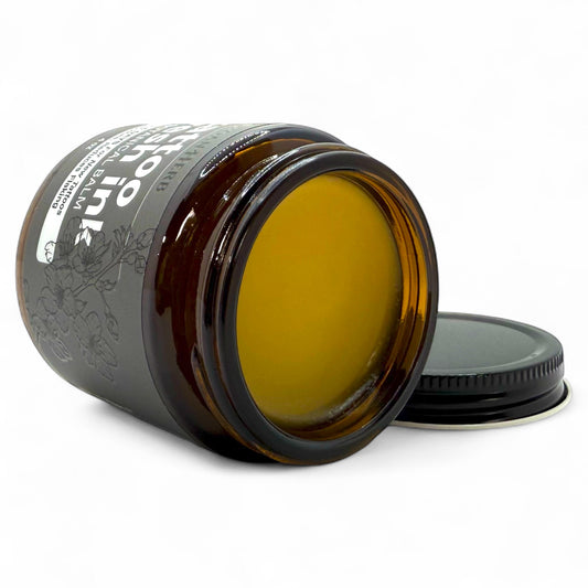 OrganHerb Organic Tattoo Balm Phase 1 – Fresh Ink Botanical Balm for New Tattoos – 4 oz - OrganHerb