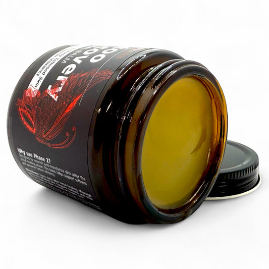 OrganHerb Organic Tattoo Balm Phase 2 – Ink Recovery Botanical Balm for Tattoo Aftercare – 4 oz - OrganHerb