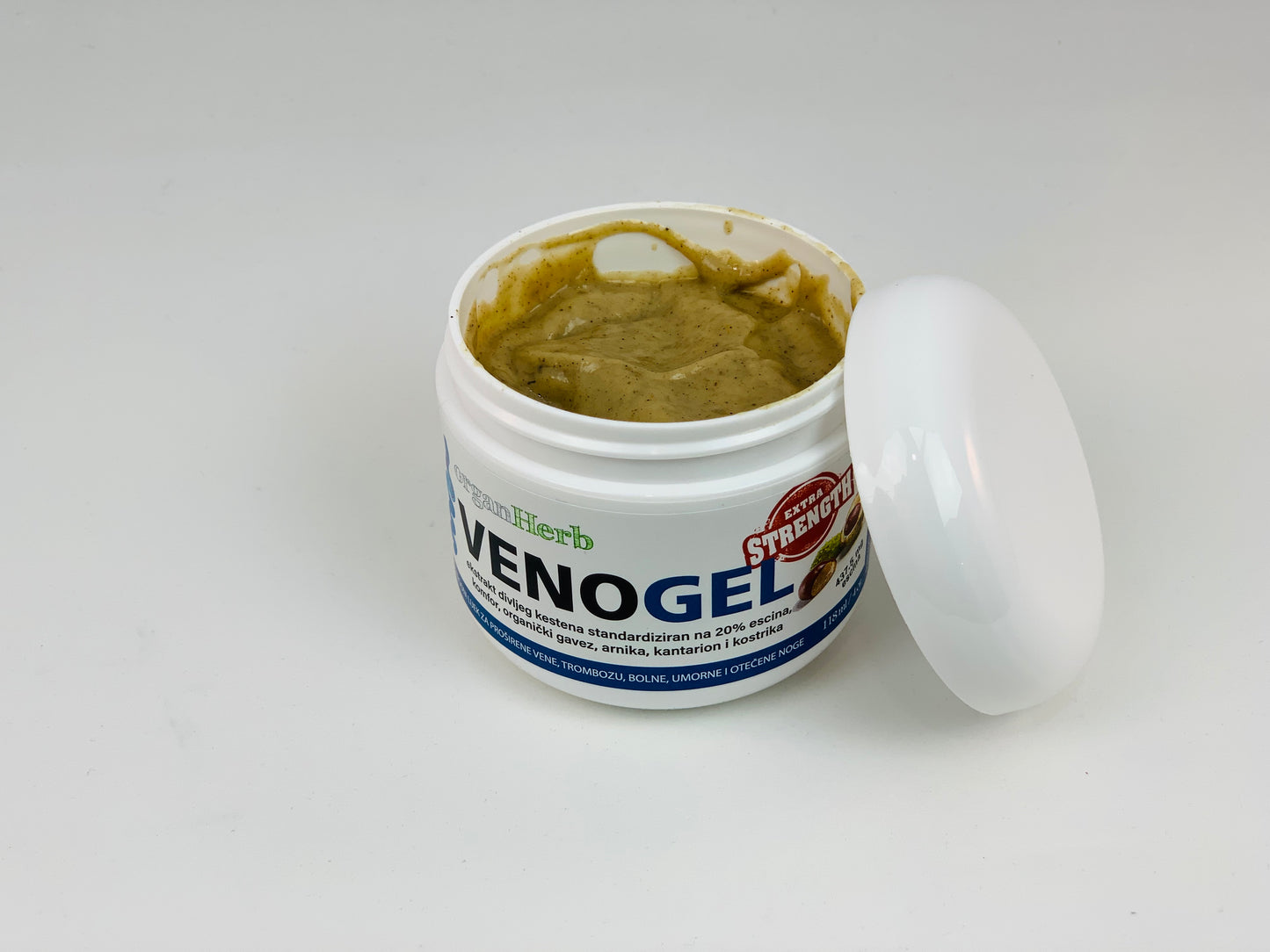 OrganHerb VenoGel Extra Strength (Horse Chestnut Gel) 4 oz - OrganHerb