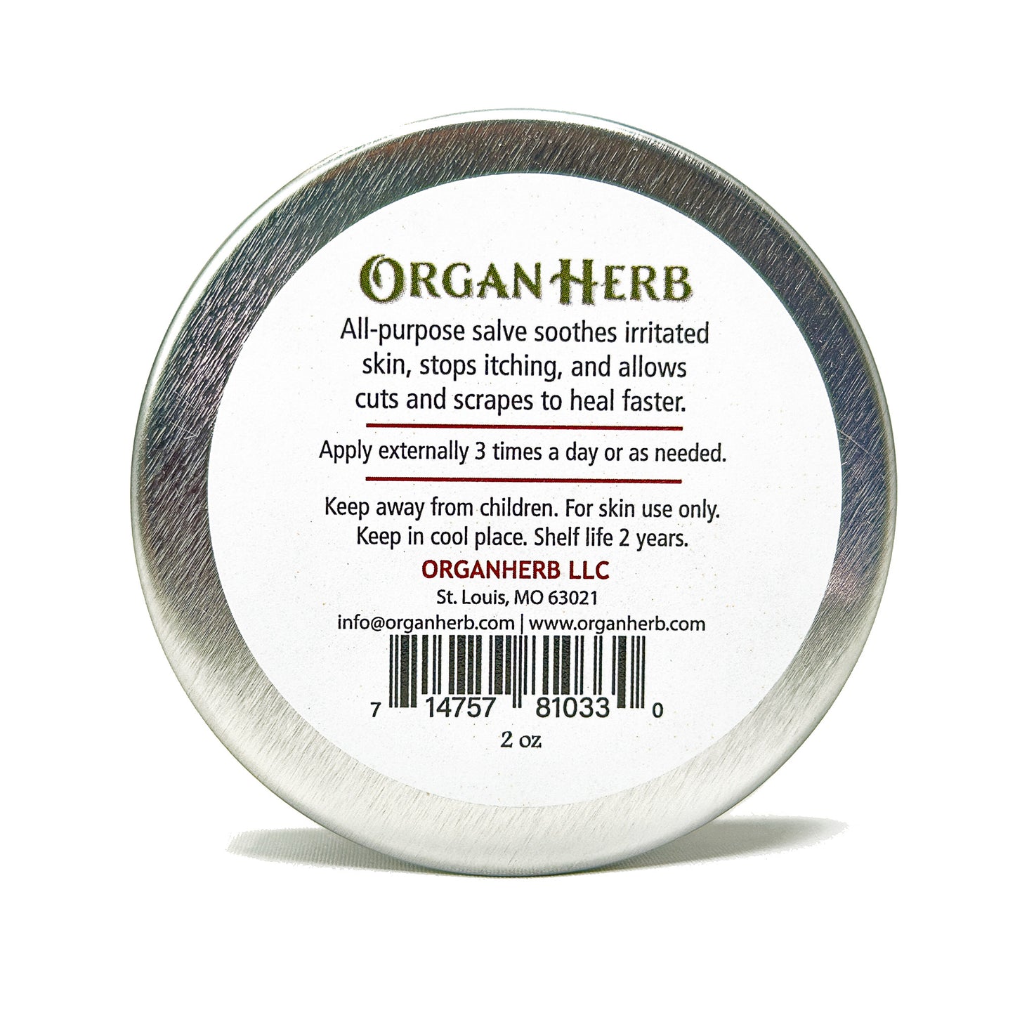 OrganHerb Organic Calendula Salve (Neven) 2 oz - OrganHerb