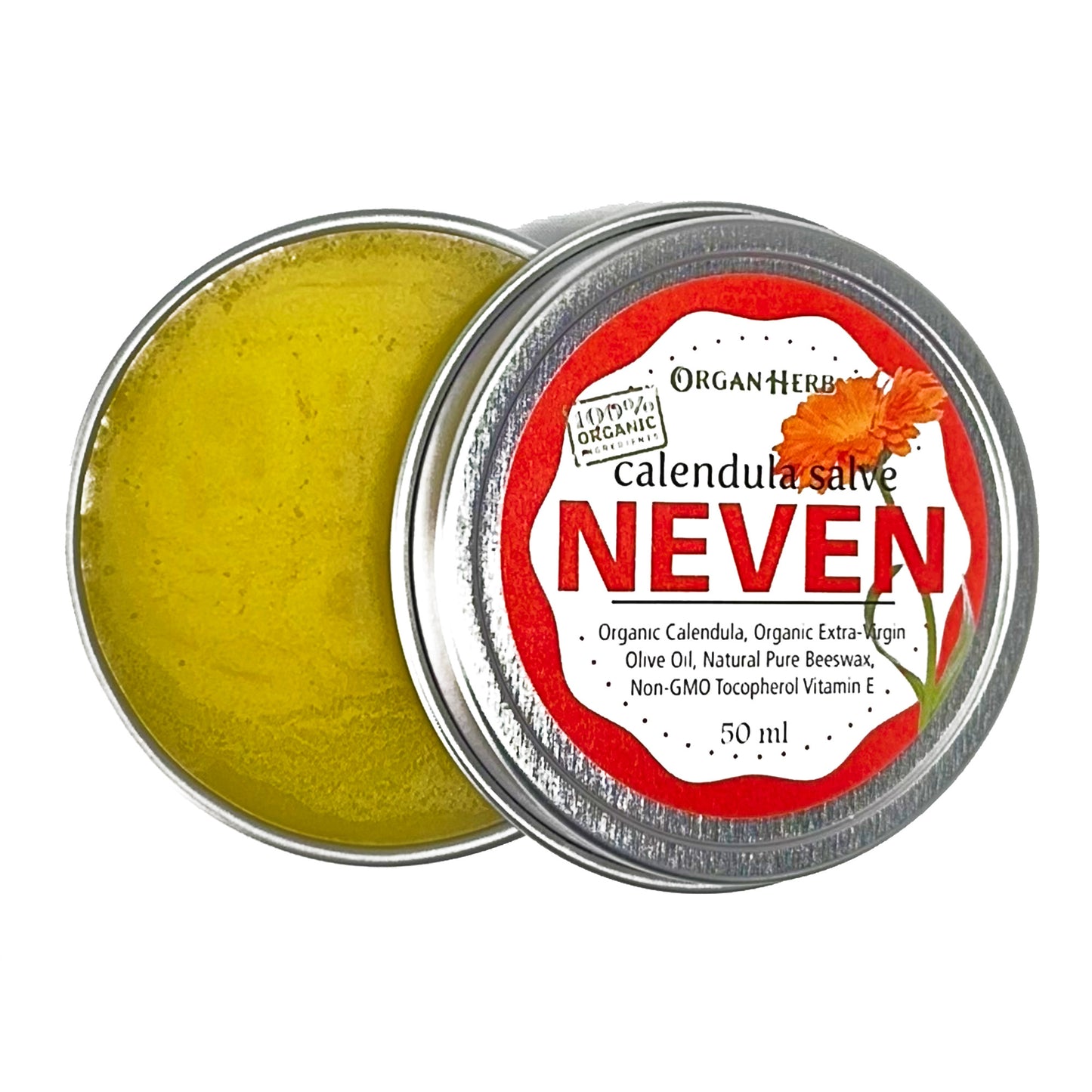 OrganHerb Organic Calendula Salve (Neven) 2 oz - OrganHerb