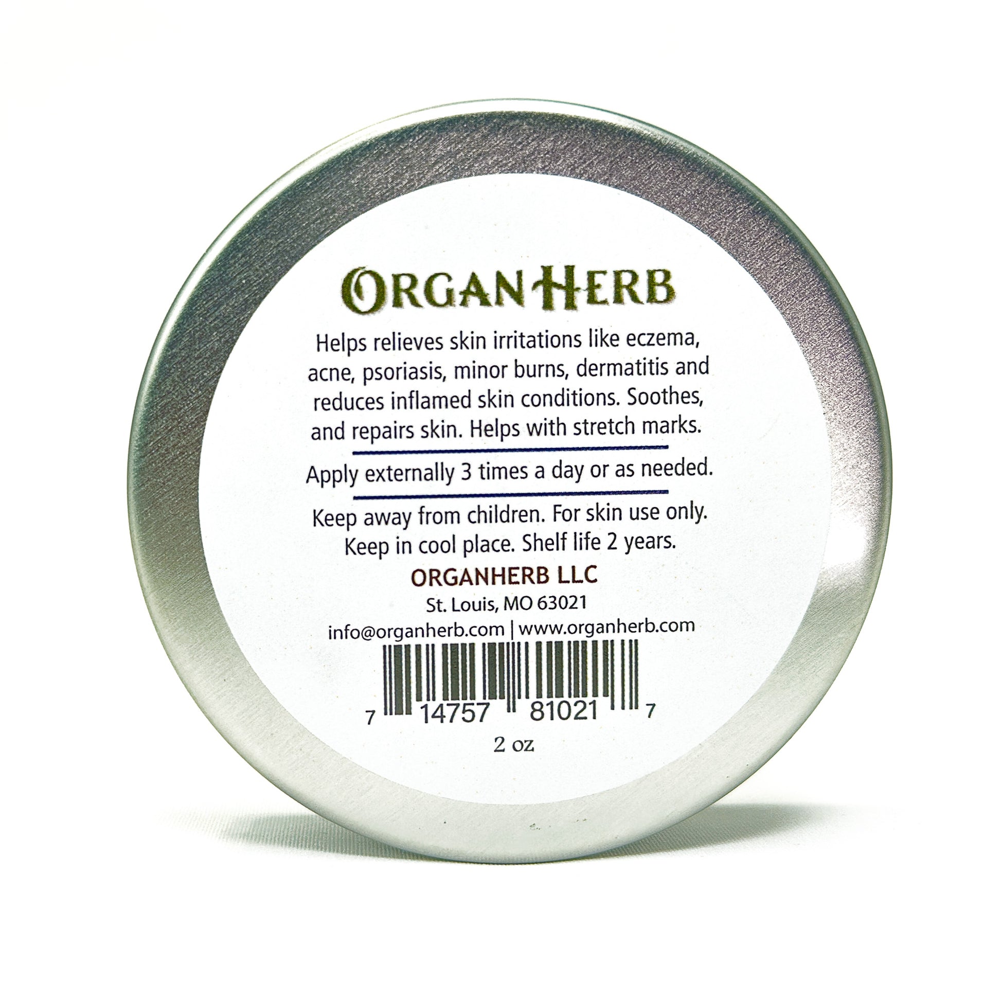 OrganHerb Organic Tea Tree Salve (Čajevac) 2 oz - OrganHerb