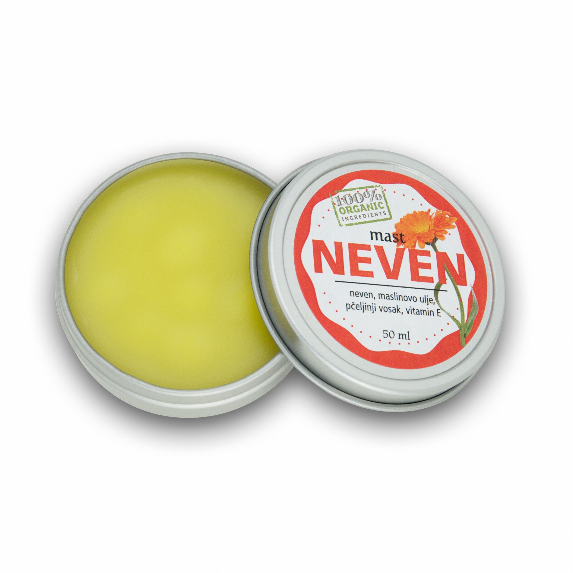 OrganHerb Organic Calendula Salve (Neven) 2 oz - OrganHerb