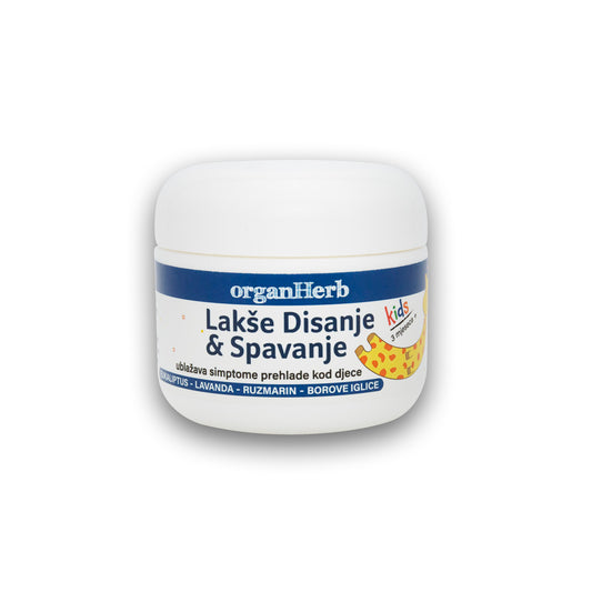OrganHerb Organic Soothing Hypoallergenic Chest Rub 2 oz (Sleep Balm) - OrganHerb