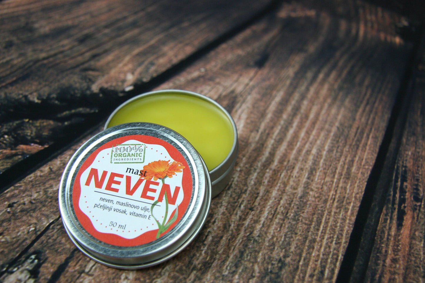 OrganHerb Organic Calendula Salve (Neven) 2 oz - OrganHerb